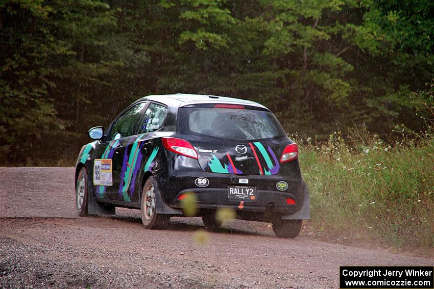 Matt Wolfe / Cray Dumeah Mazda 2 on SS3, Norway Home.