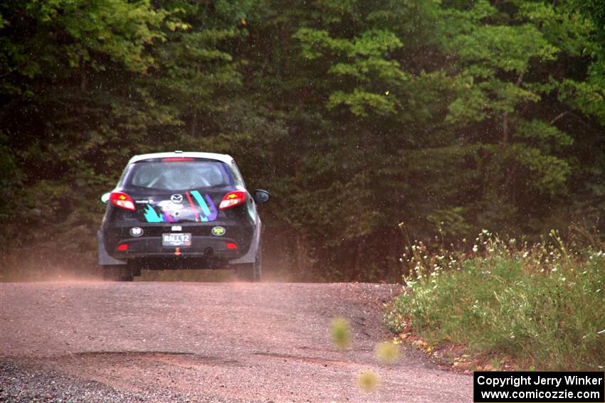 Matt Wolfe / Cray Dumeah Mazda 2 on SS3, Norway Home.