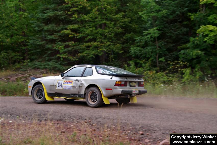 Matthew Heirtzler / Soren Olsen Porsche 944 on SS3, Norway Home.