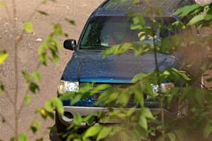 The '00' car, a Ford Explorer, on SS5, Norway South II.