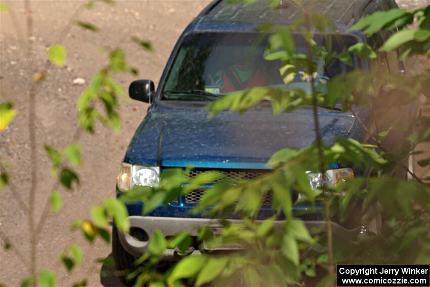 The '00' car, a Ford Explorer, on SS5, Norway South II.
