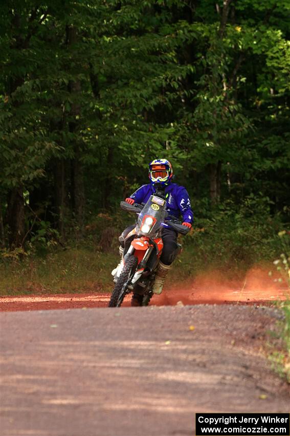 Rudi Bredenkamp's KTM 690 Enduro R on SS5, Norway South II.