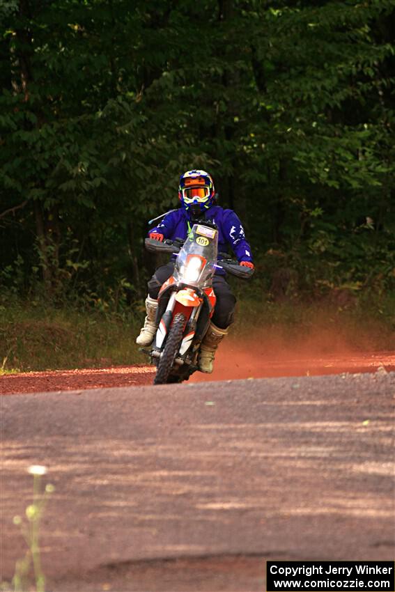 Rudi Bredenkamp's KTM 690 Enduro R on SS5, Norway South II.