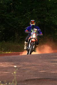 Rudi Bredenkamp's KTM 690 Enduro R on SS5, Norway South II.