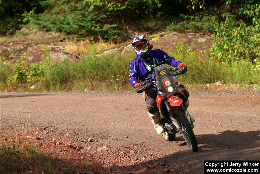 Rudi Bredenkamp's KTM 690 Enduro R on SS5, Norway South II.