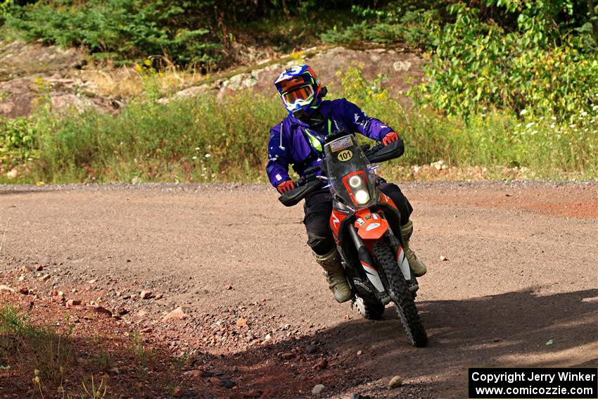 Rudi Bredenkamp's KTM 690 Enduro R on SS5, Norway South II.