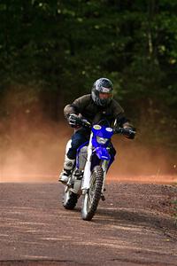 Matt Holl's Yamaha WR450 on SS5, Norway South II.