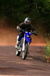 Matt Holl's Yamaha WR450 on SS5, Norway South II.