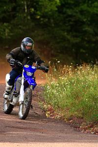 Matt Holl's Yamaha WR450 on SS5, Norway South II.