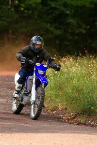 Matt Holl's Yamaha WR450 on SS5, Norway South II.