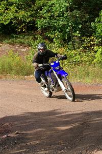 Matt Holl's Yamaha WR450 on SS5, Norway South II.