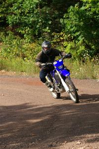 Matt Holl's Yamaha WR450 on SS5, Norway South II.