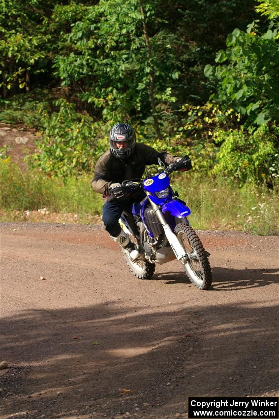 Matt Holl's Yamaha WR450 on SS5, Norway South II.