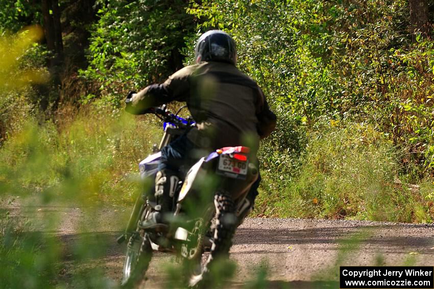 Matt Holl's Yamaha WR450 on SS5, Norway South II.