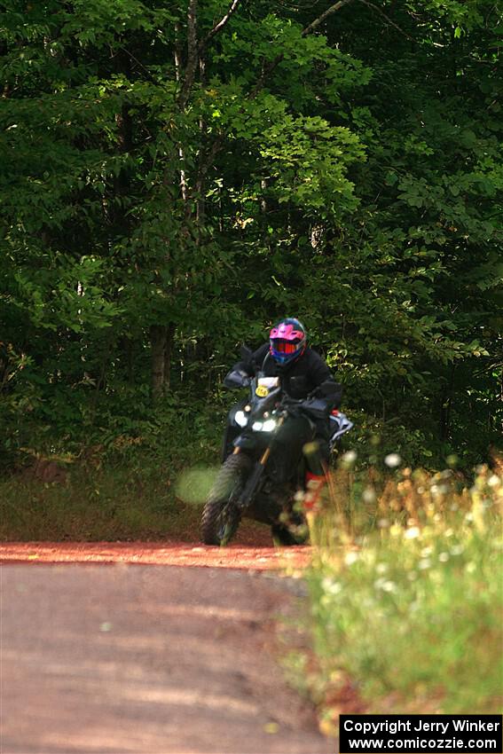 Tali Kurlantzick's Honda CRF1000L on SS5, Norway South II.