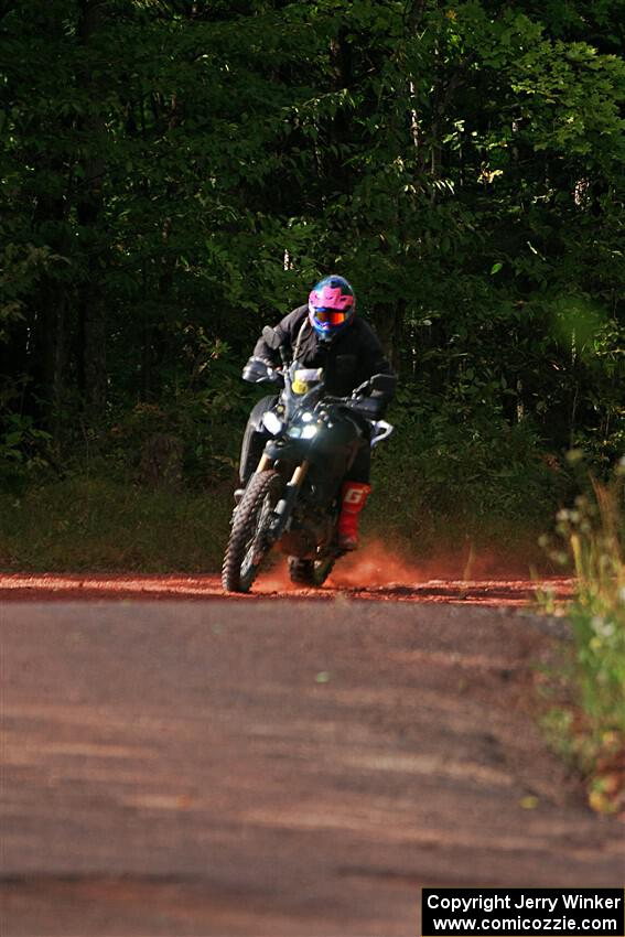Tali Kurlantzick's Honda CRF1000L on SS5, Norway South II.