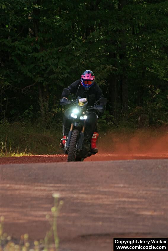 Tali Kurlantzick's Honda CRF1000L on SS5, Norway South II.