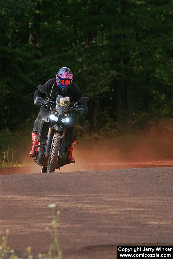 Tali Kurlantzick's Honda CRF1000L on SS5, Norway South II.