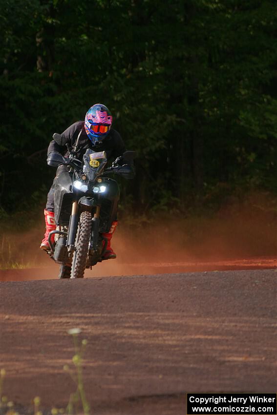Tali Kurlantzick's Honda CRF1000L on SS5, Norway South II.