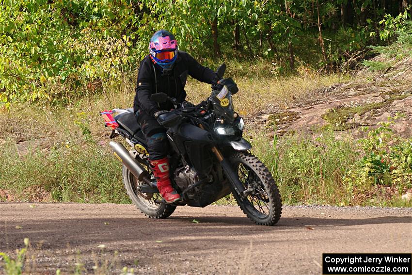 Tali Kurlantzick's Honda CRF1000L on SS5, Norway South II.