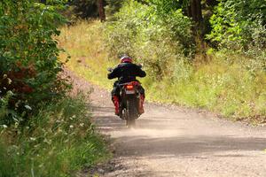 Tali Kurlantzick's Honda CRF1000L on SS5, Norway South II.