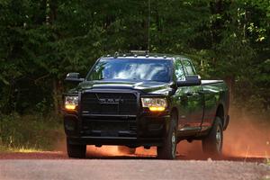 A Dodge Ram 2500 pickup sweeps SS5, Norway South II.
