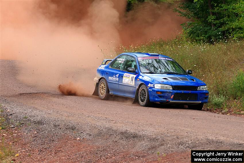 Connor Himes / Aleut Hatfield Subaru Impreza on SS5, Norway South II.