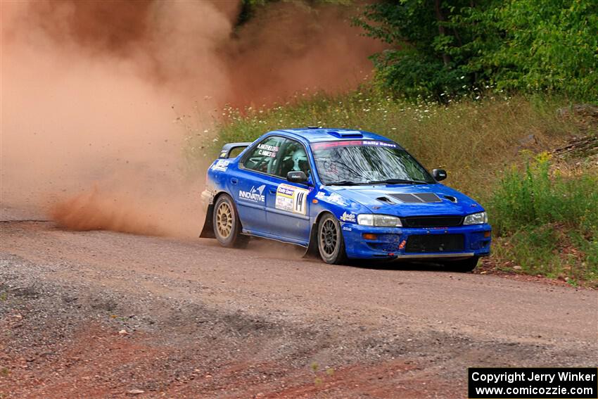 Connor Himes / Aleut Hatfield Subaru Impreza on SS5, Norway South II.