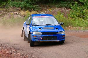 Connor Himes / Aleut Hatfield Subaru Impreza on SS5, Norway South II.
