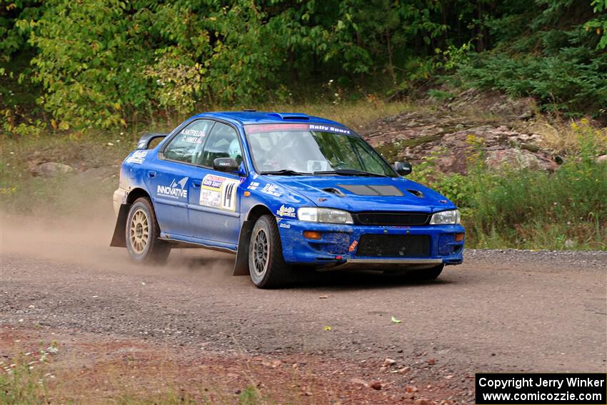 Connor Himes / Aleut Hatfield Subaru Impreza on SS5, Norway South II.
