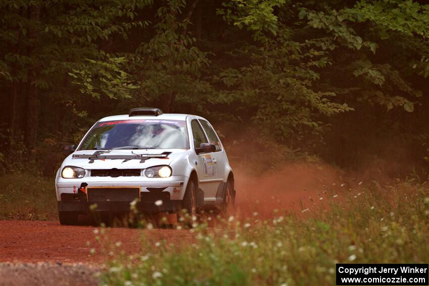 John Gusmano / Josh Remmetter VW GTI on SS5, Norway South II.