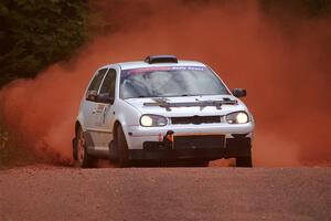 John Gusmano / Josh Remmetter VW GTI on SS5, Norway South II.