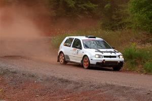 John Gusmano / Josh Remmetter VW GTI on SS5, Norway South II.