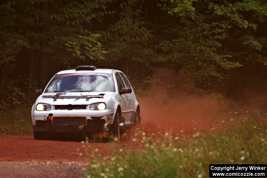 John Gusmano / Josh Remmetter VW GTI on SS5, Norway South II.