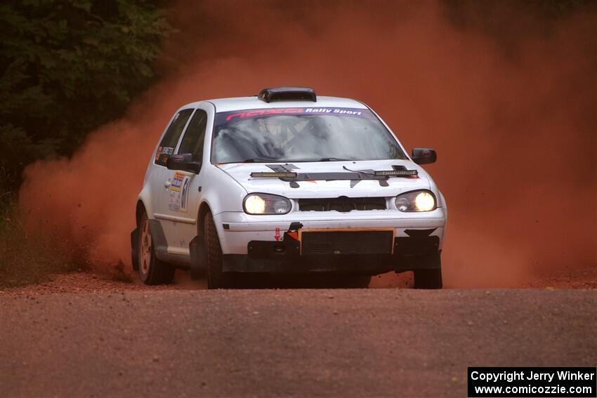 John Gusmano / Josh Remmetter VW GTI on SS5, Norway South II.