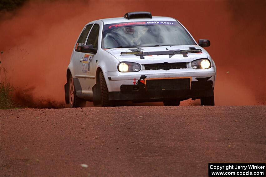 John Gusmano / Josh Remmetter VW GTI on SS5, Norway South II.