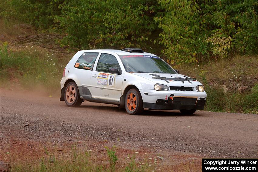 John Gusmano / Josh Remmetter VW GTI on SS5, Norway South II.
