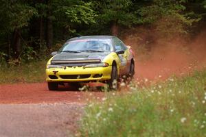 Eli Goethel / Kyle West Mitsubishi Eclipse on SS5, Norway South II.