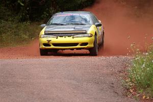 Eli Goethel / Kyle West Mitsubishi Eclipse on SS5, Norway South II.