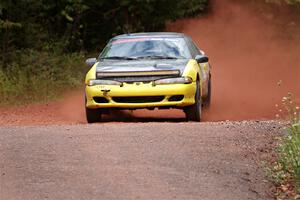Eli Goethel / Kyle West Mitsubishi Eclipse on SS5, Norway South II.
