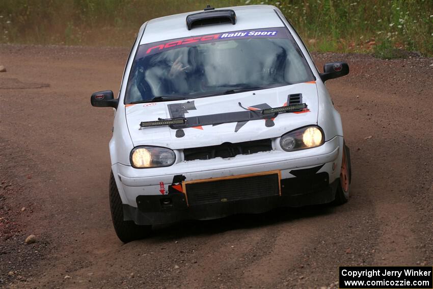 John Gusmano / Josh Remmetter VW GTI on SS5, Norway South II.