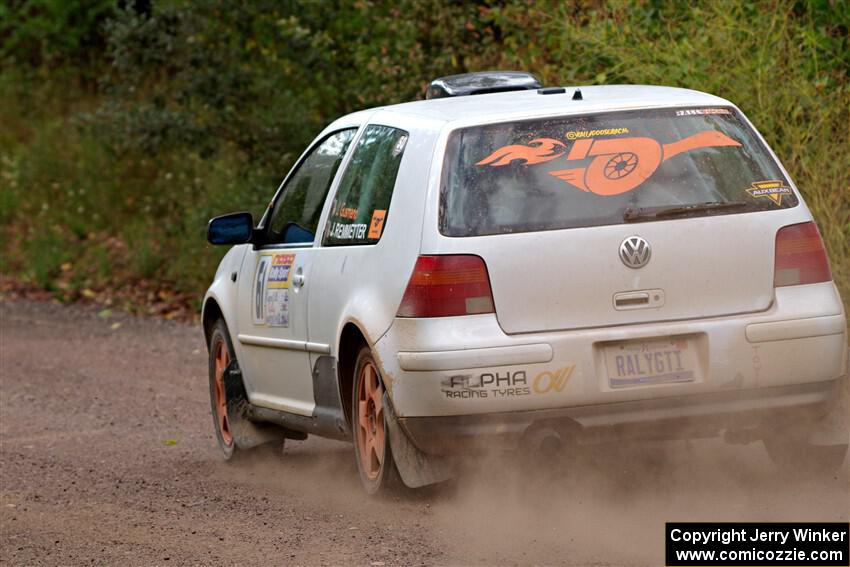 John Gusmano / Josh Remmetter VW GTI on SS5, Norway South II.