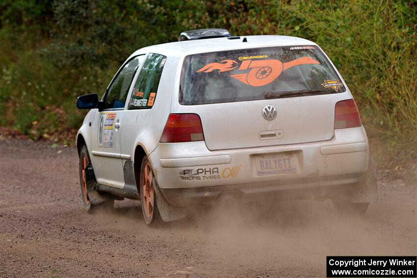 John Gusmano / Josh Remmetter VW GTI on SS5, Norway South II.