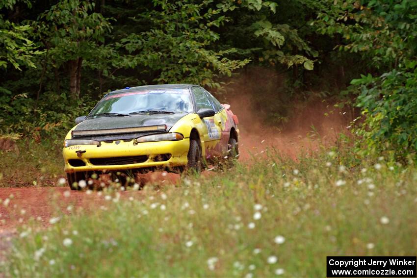 Eli Goethel / Kyle West Mitsubishi Eclipse on SS5, Norway South II.
