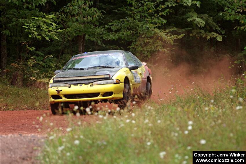 Eli Goethel / Kyle West Mitsubishi Eclipse on SS5, Norway South II.
