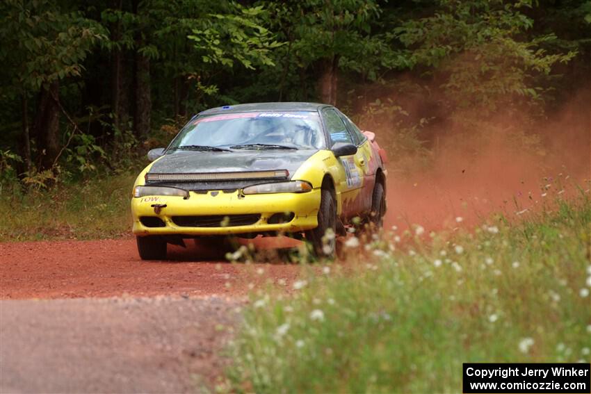 Eli Goethel / Kyle West Mitsubishi Eclipse on SS5, Norway South II.