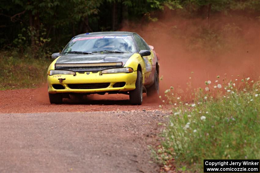 Eli Goethel / Kyle West Mitsubishi Eclipse on SS5, Norway South II.