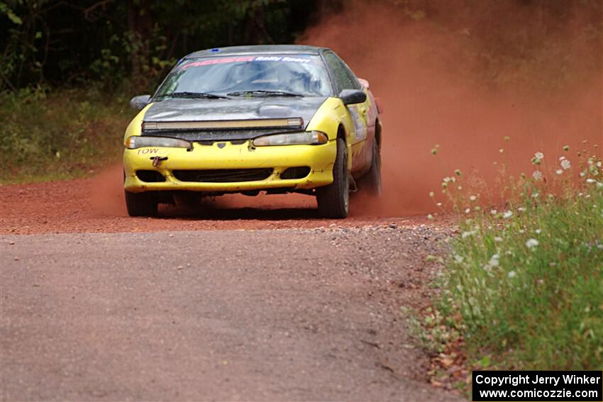 Eli Goethel / Kyle West Mitsubishi Eclipse on SS5, Norway South II.