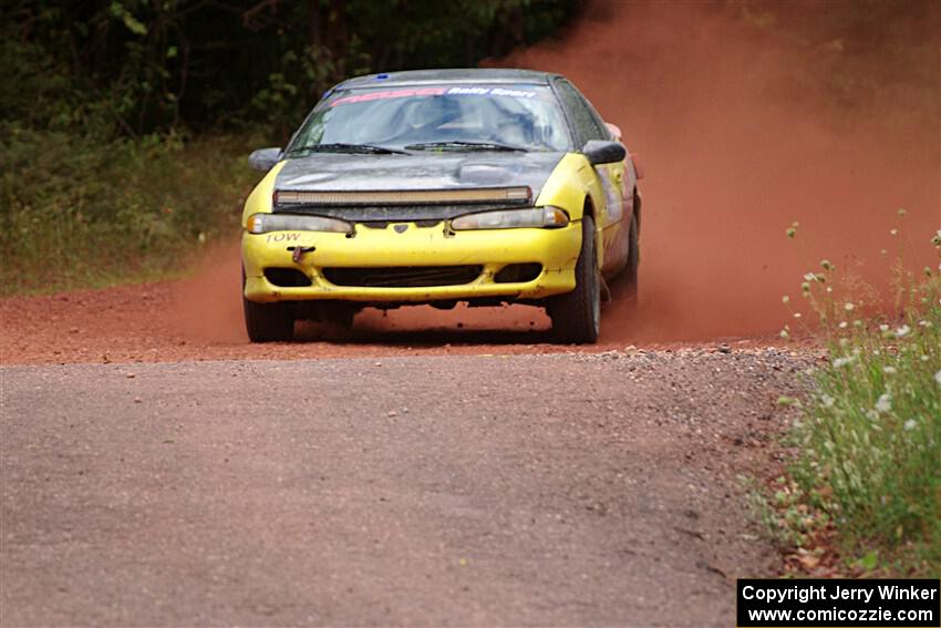 Eli Goethel / Kyle West Mitsubishi Eclipse on SS5, Norway South II.