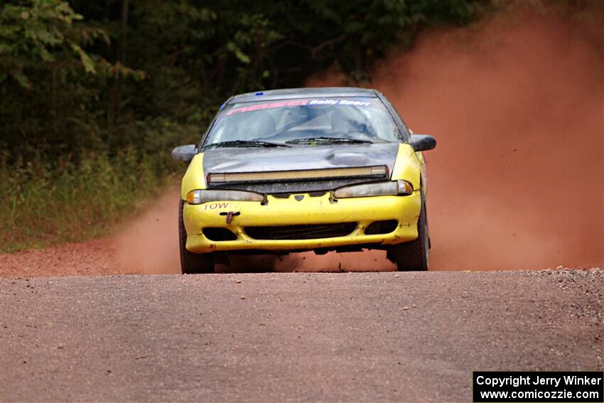 Eli Goethel / Kyle West Mitsubishi Eclipse on SS5, Norway South II.